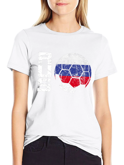 Russia 2018 Soccer T-Shirt - Black