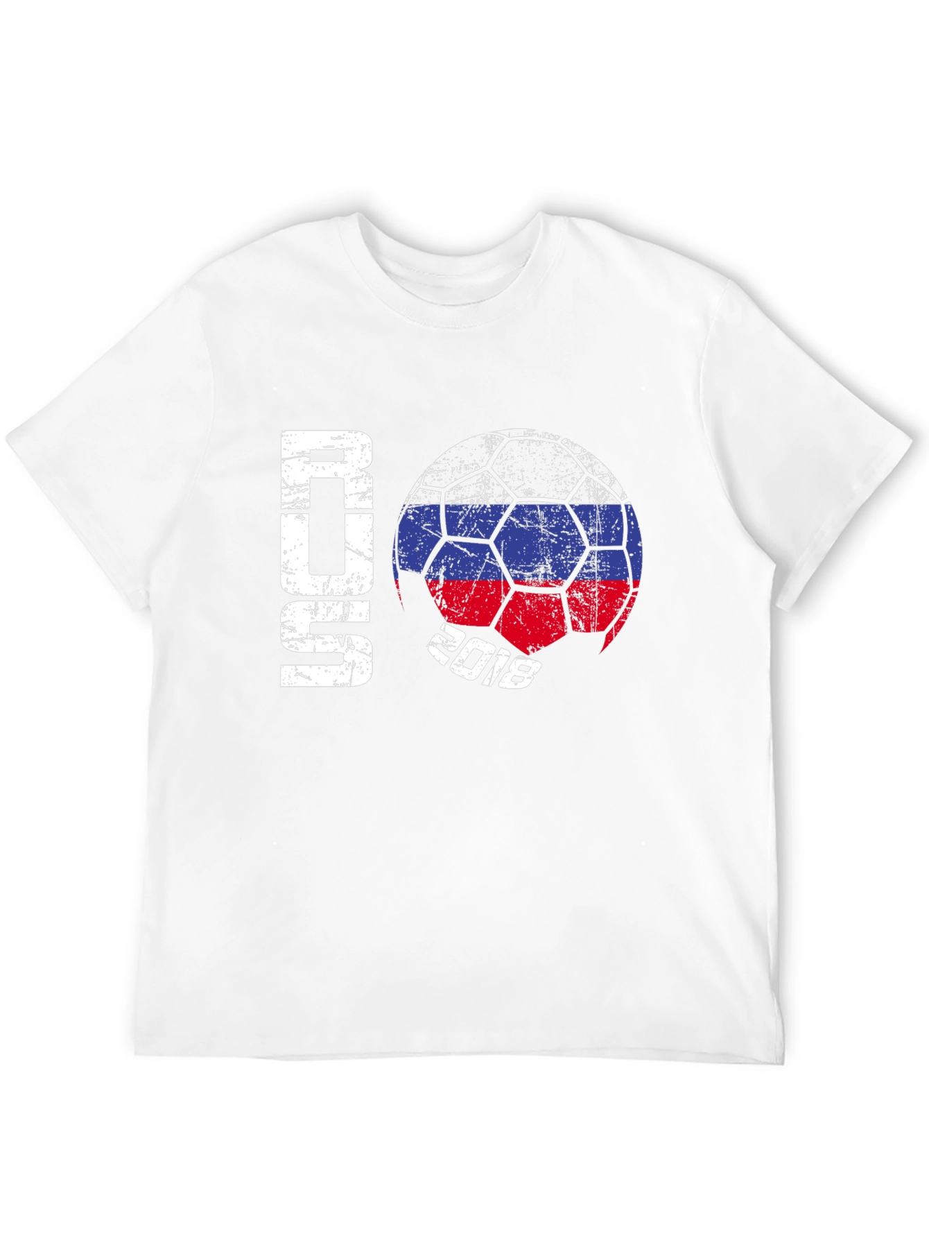 Russia 2018 Soccer T-Shirt - Black