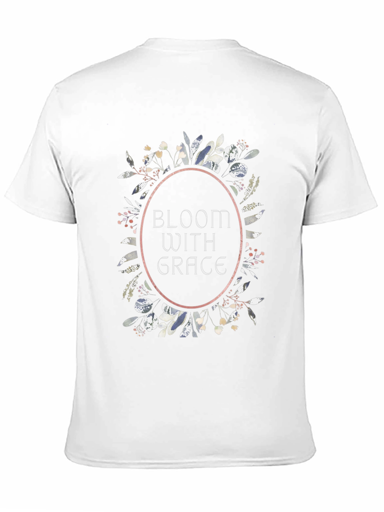 Bloom With Grace Floral Tee - Black