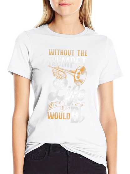 Trumpet Life Mens Graphic Tee - Musician T-Shirt