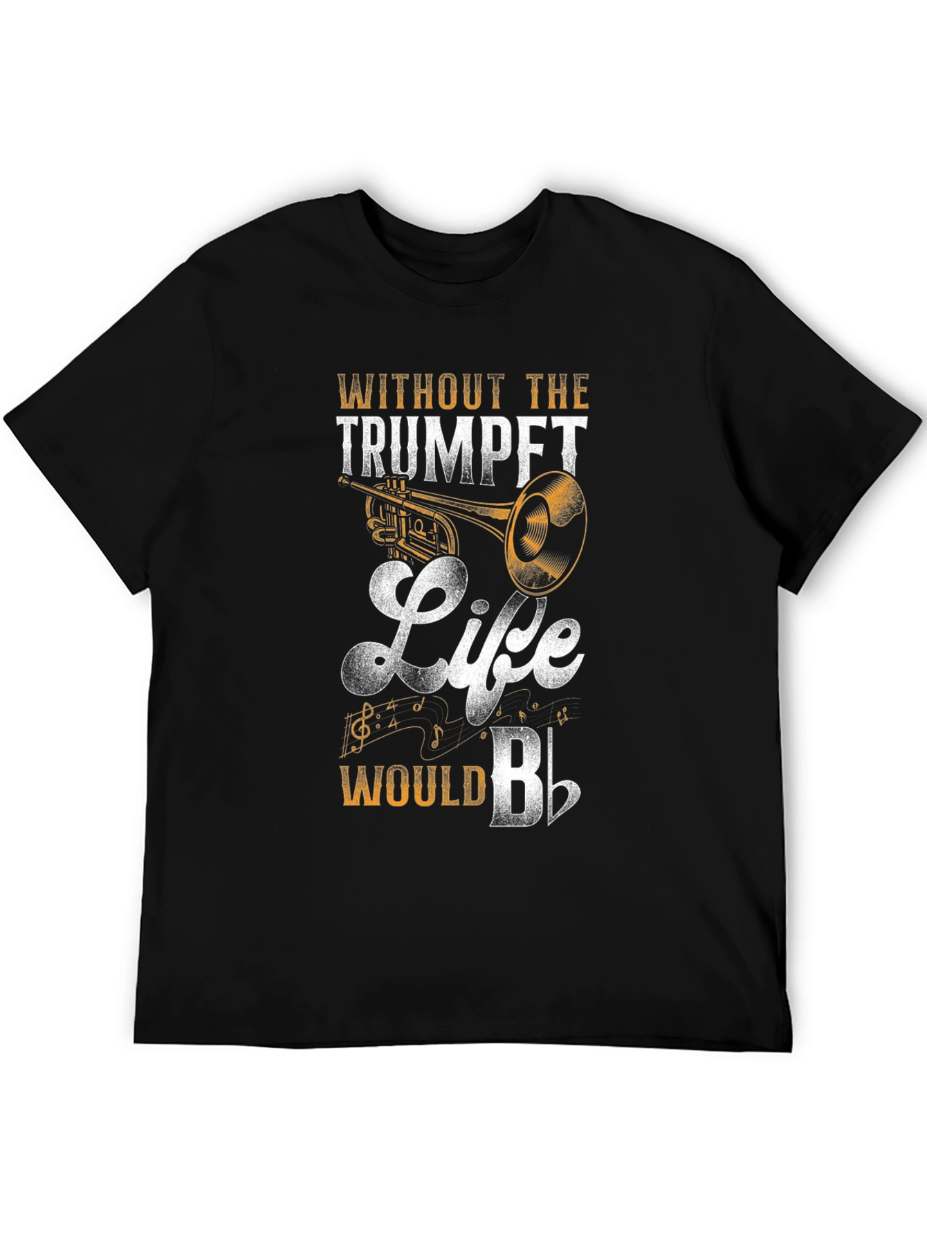 Trumpet Life Mens Graphic Tee - Musician T-Shirt