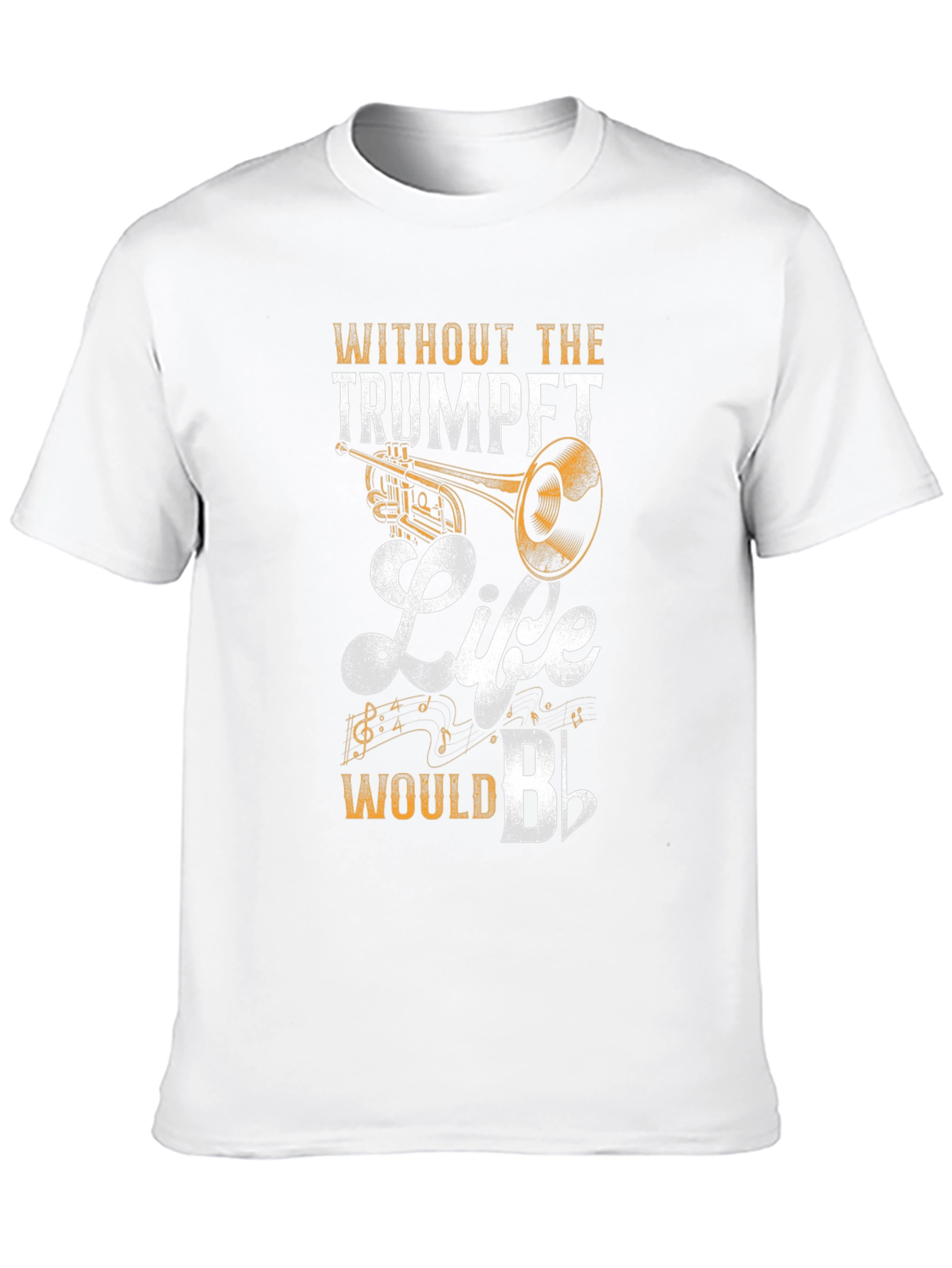 Trumpet Life Mens Graphic Tee - Musician T-Shirt