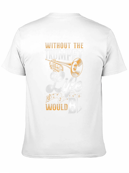 Trumpet Life Mens Graphic Tee - Musician T-Shirt