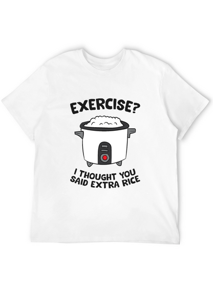 Funny Extra Rice Graphic T-Shirt