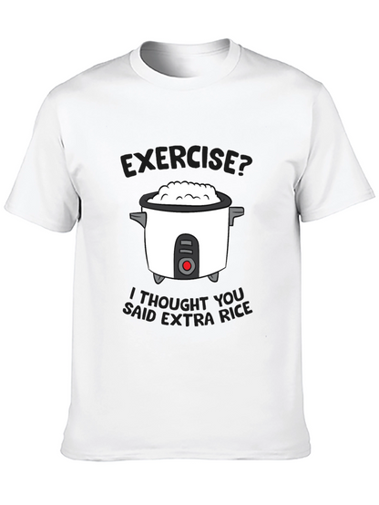 Funny Extra Rice Graphic T-Shirt
