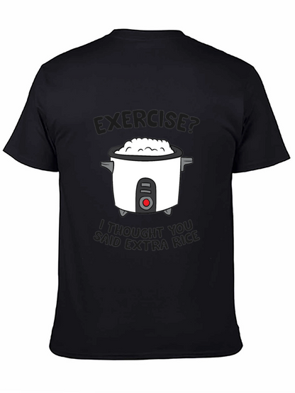 Funny Extra Rice Graphic T-Shirt