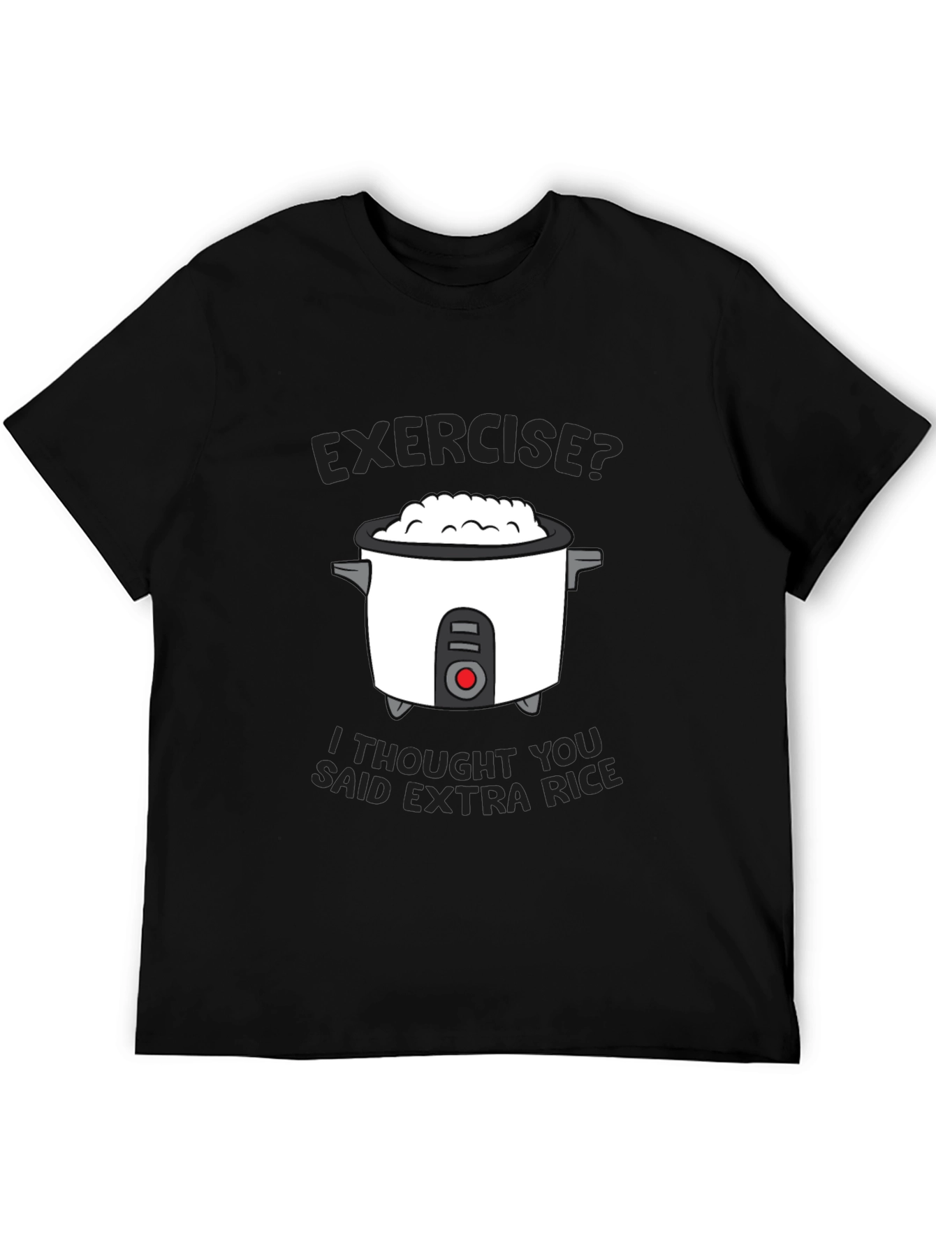 Funny Extra Rice Graphic T-Shirt