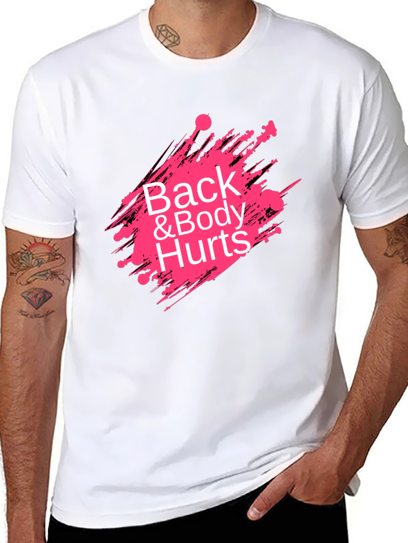 Back & Body Hurts Graphic Tee - Unisex T-Shirt