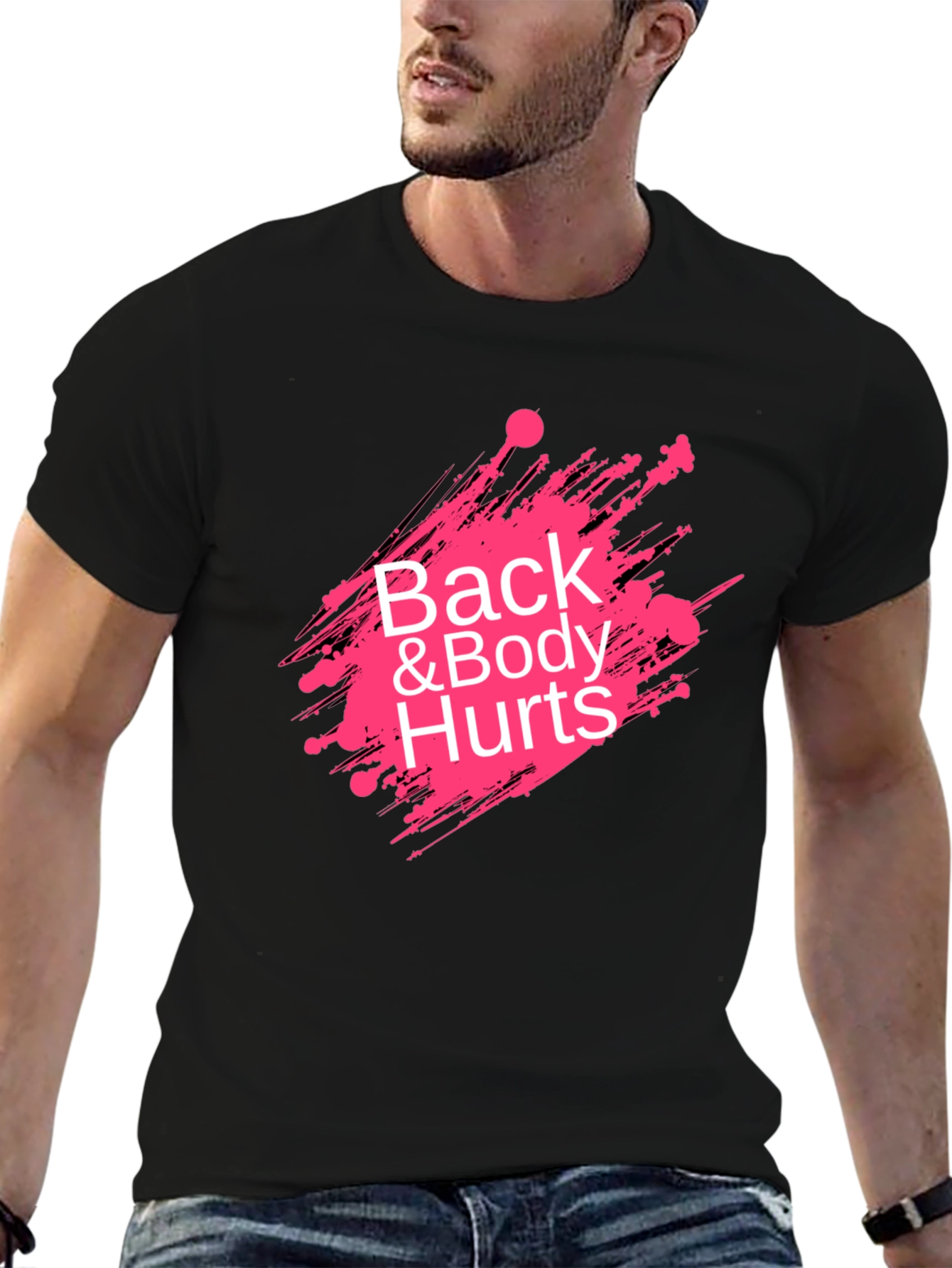Back & Body Hurts Graphic Tee - Unisex T-Shirt