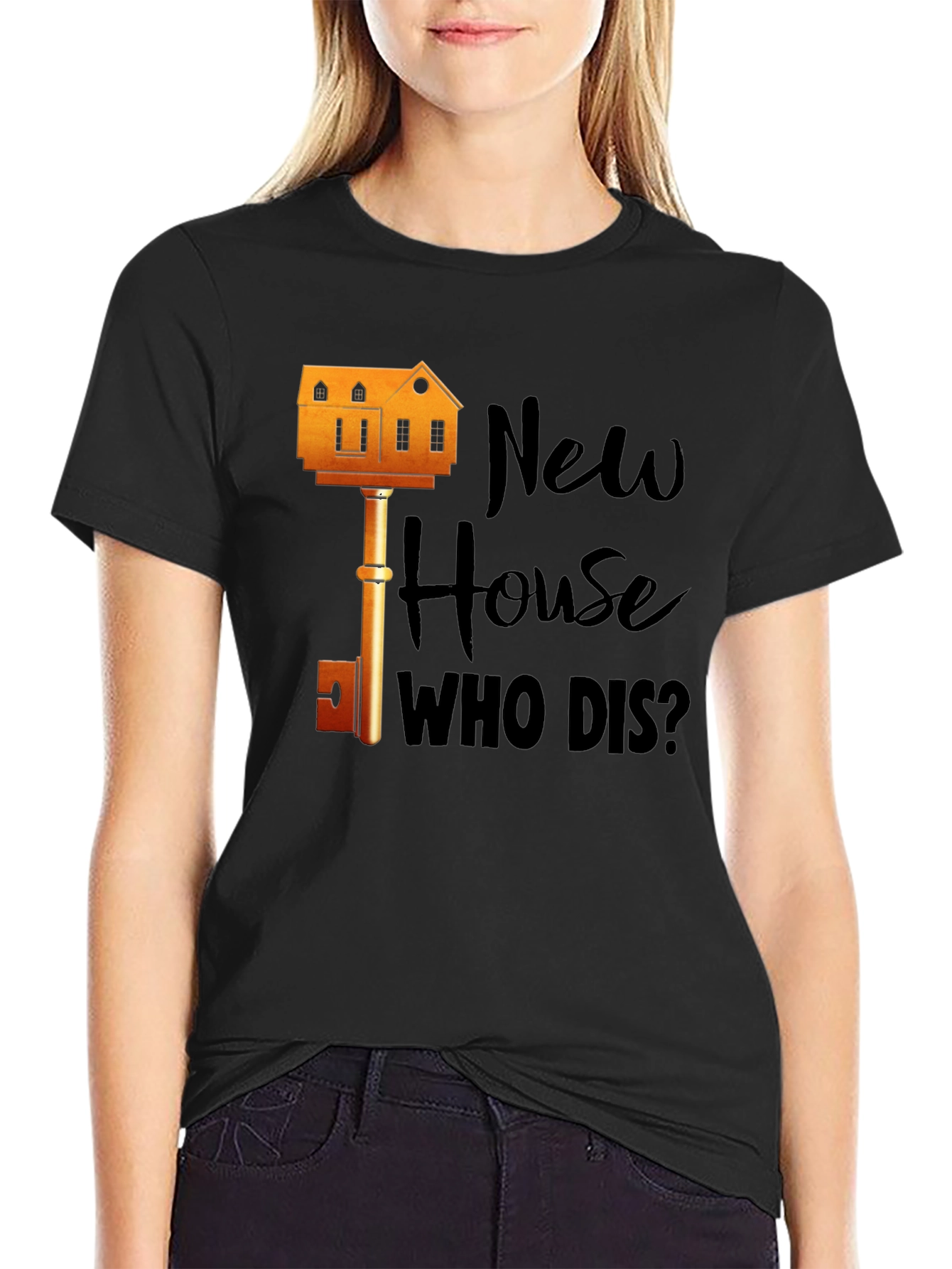 New House Who Dis? Graphic T-Shirt