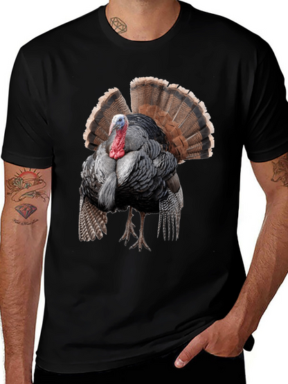 Turkey Graphic T-Shirt - Thanksgiving Apparel