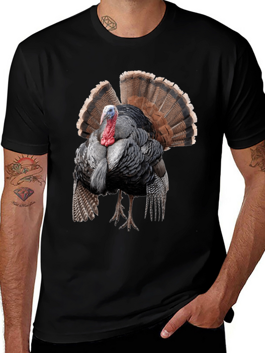 Turkey Graphic T-Shirt - Thanksgiving Apparel