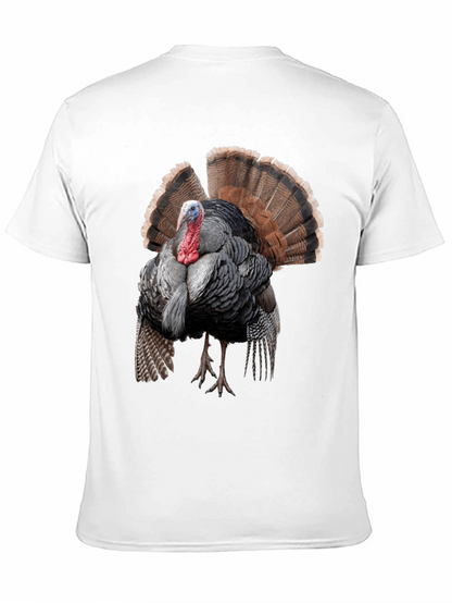 Turkey Graphic T-Shirt - Thanksgiving Apparel