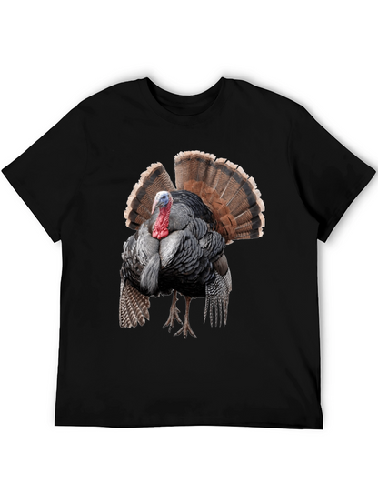 Turkey Graphic T-Shirt - Thanksgiving Apparel