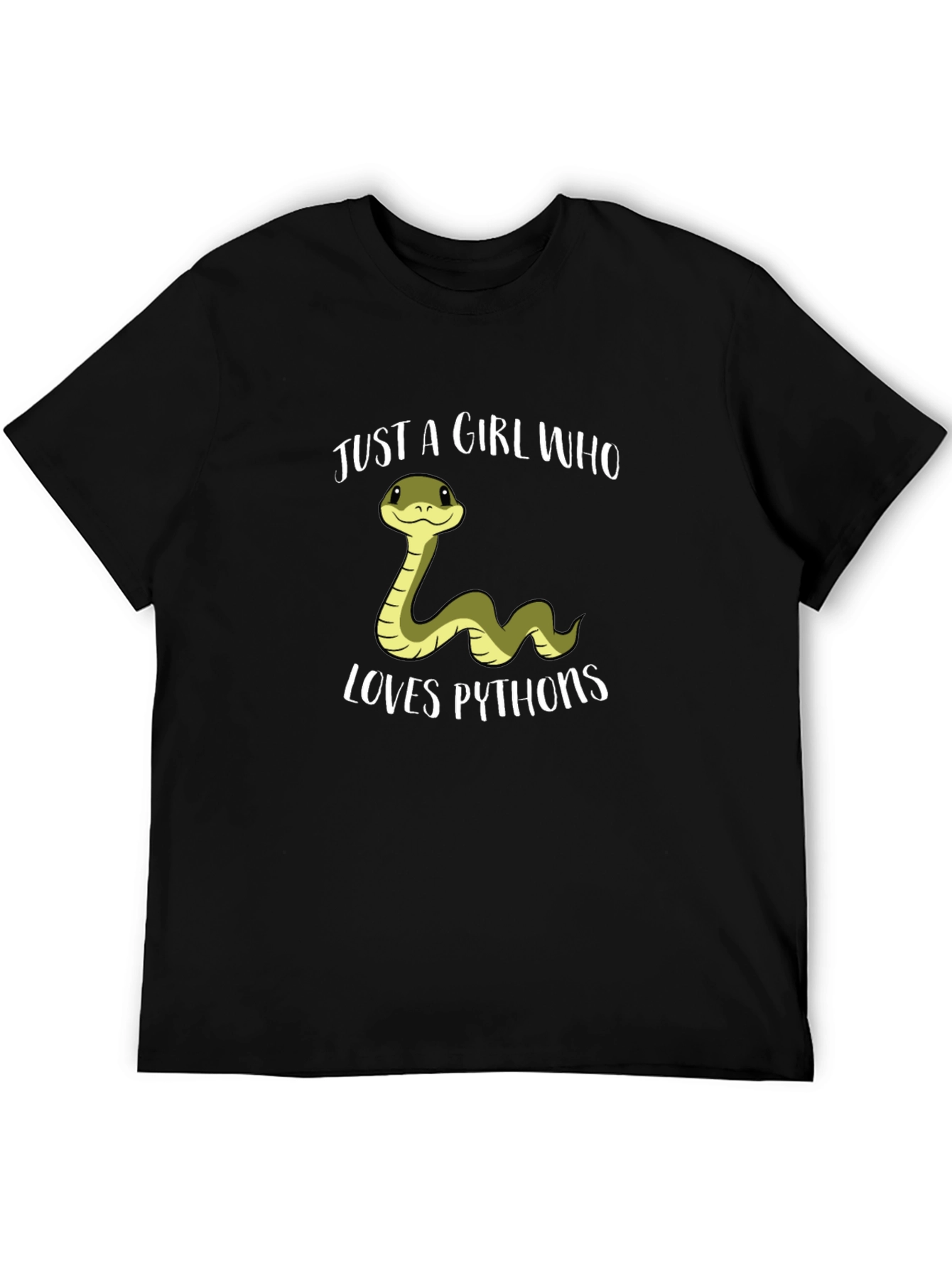 Just A Girl Who Loves Pythons T-Shirt
