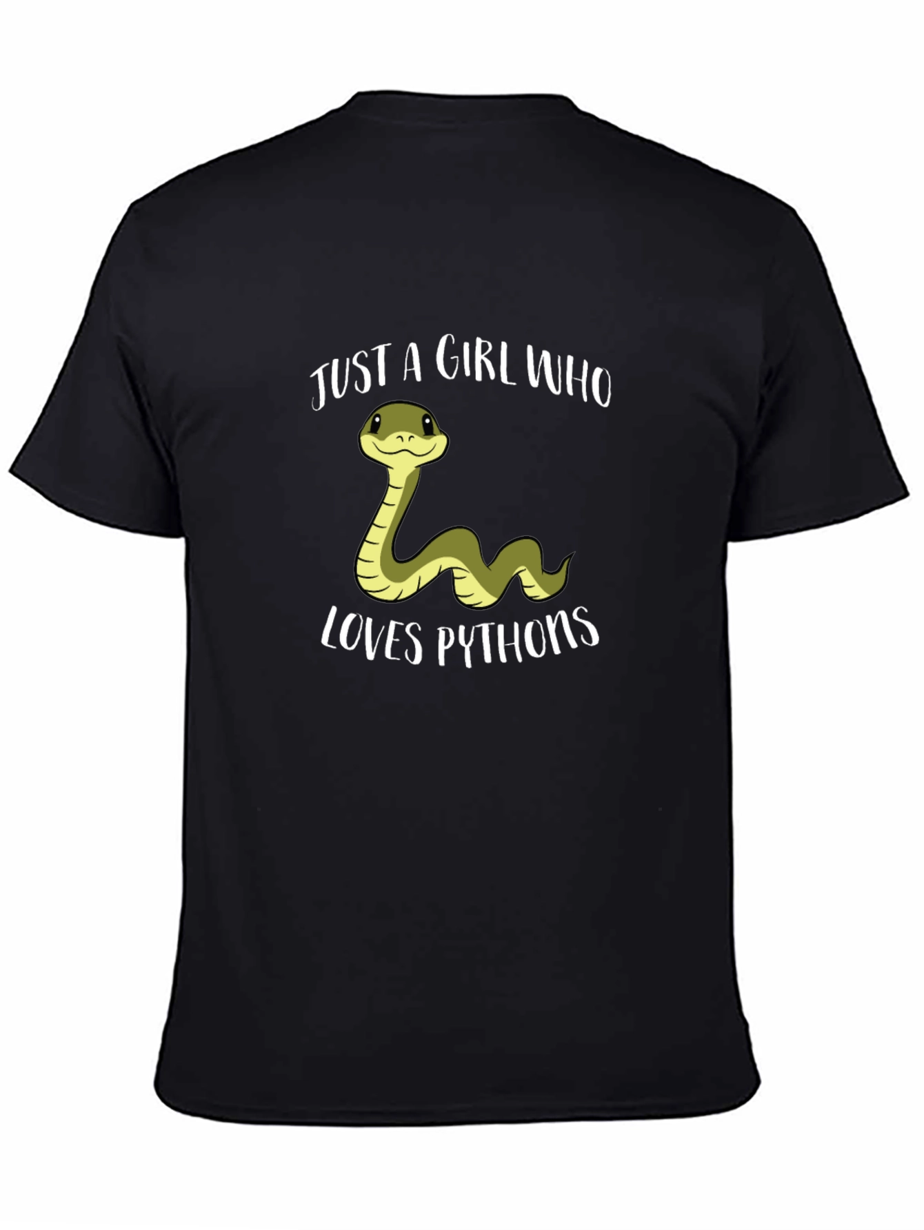 Just A Girl Who Loves Pythons T-Shirt