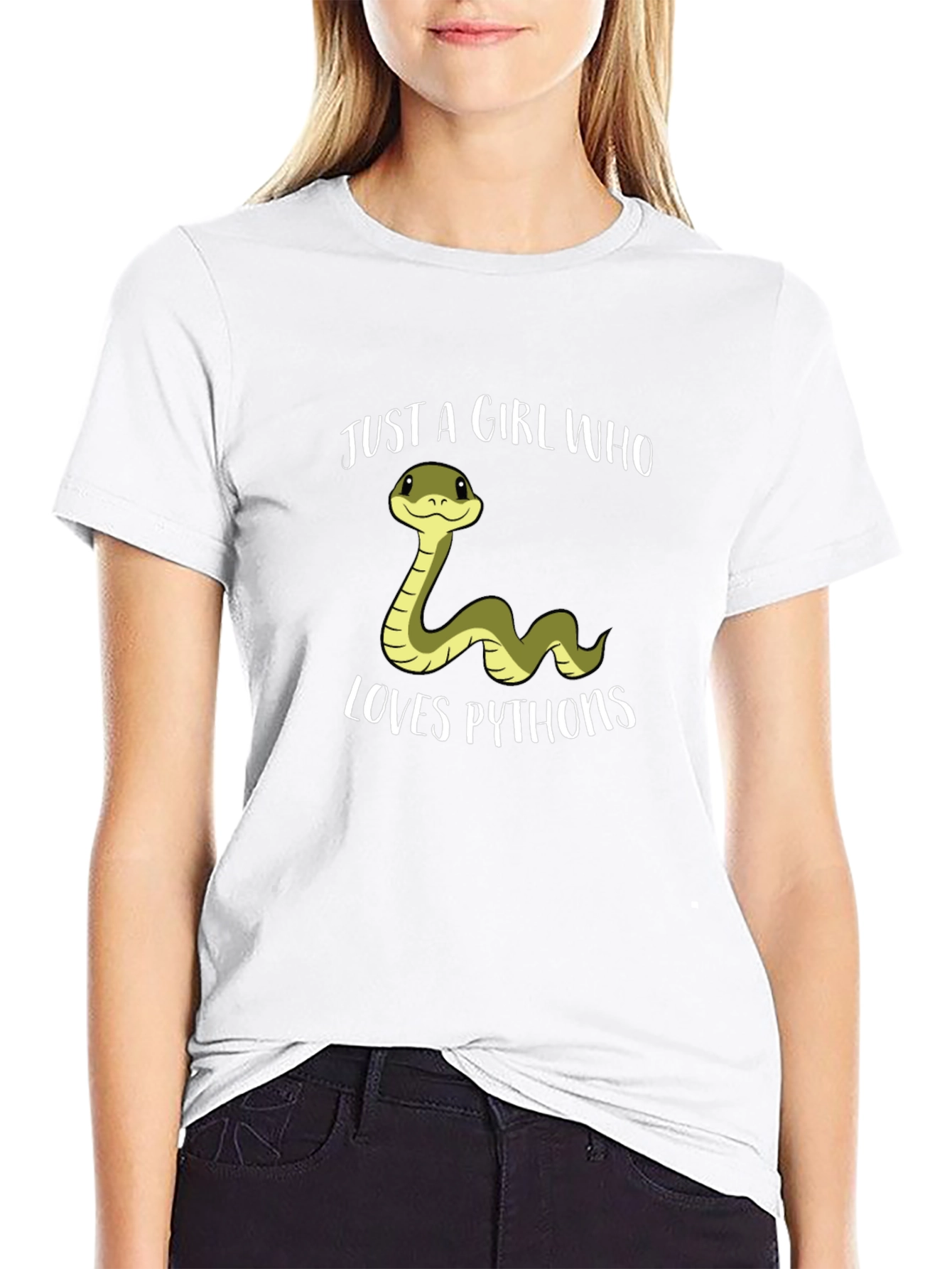 Just A Girl Who Loves Pythons T-Shirt