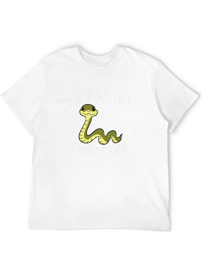 Just A Girl Who Loves Pythons T-Shirt