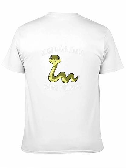 Just A Girl Who Loves Pythons T-Shirt