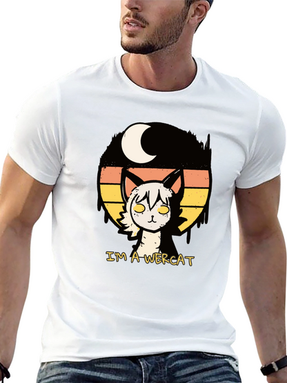 Im A Wercat Funny Graphic T-Shirt