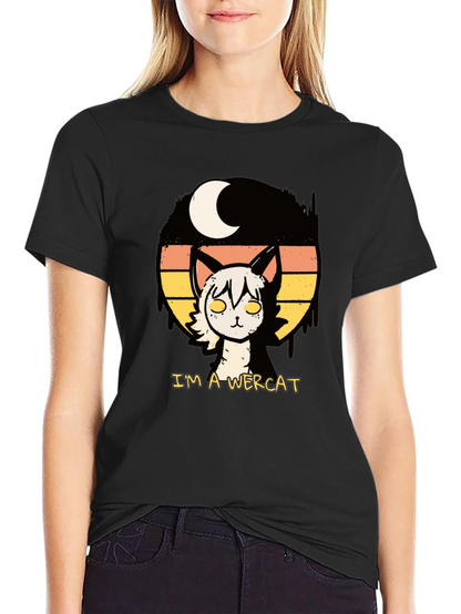 Im A Wercat Funny Graphic T-Shirt