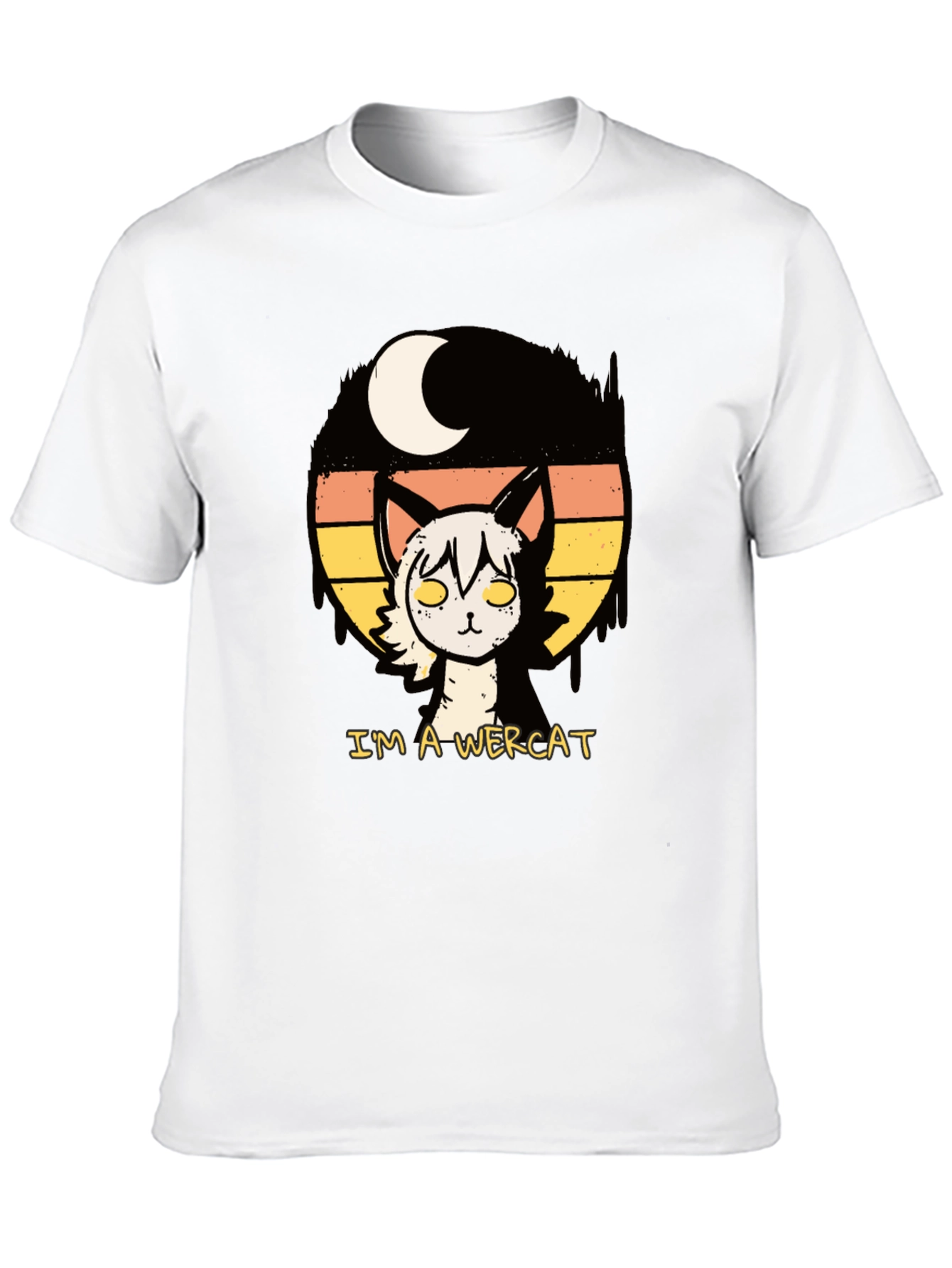 Im A Wercat Funny Graphic T-Shirt