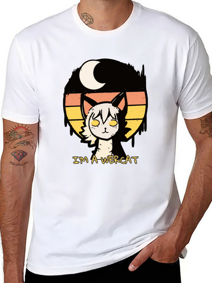 Im A Wercat Funny Graphic T-Shirt