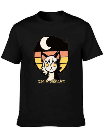 Im A Wercat Funny Graphic T-Shirt