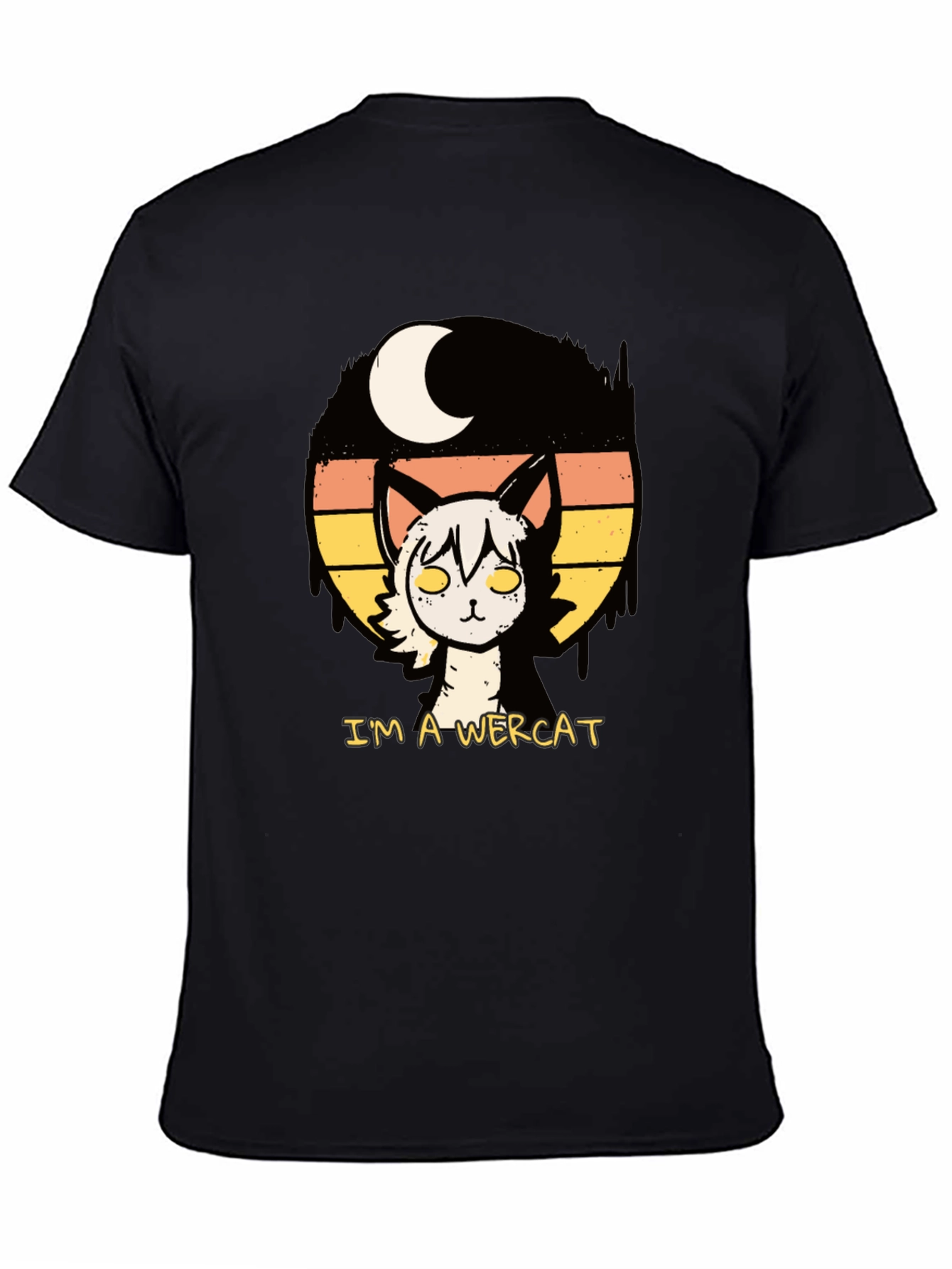 Im A Wercat Funny Graphic T-Shirt