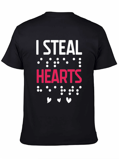 I Steal Hearts T-Shirt Valentines Day Gift