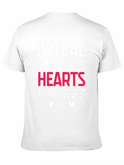 I Steal Hearts T-Shirt Valentines Day Gift