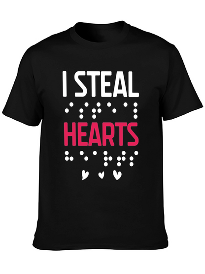I Steal Hearts T-Shirt Valentines Day Gift