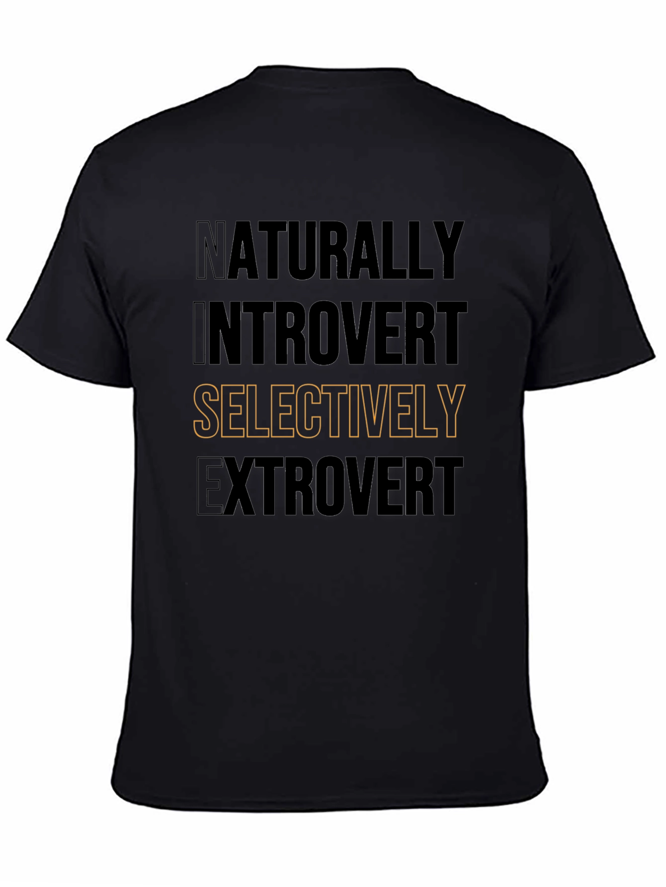 Naturally Introvert Selectively Extrovert T-Shirt
