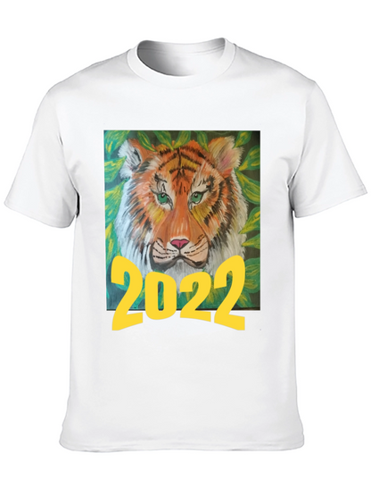 2022 Tiger Graphic T-Shirt - Black