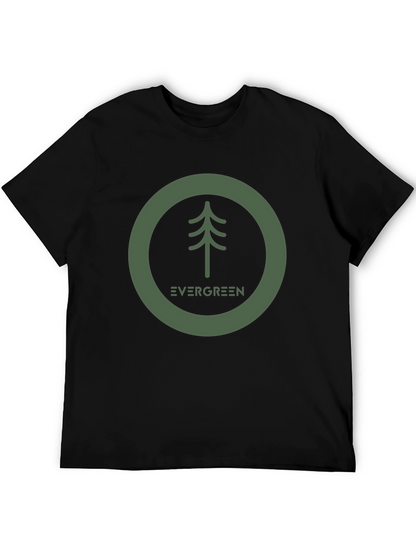 Evergreen Tree Graphic Tee - Nature Inspired Design