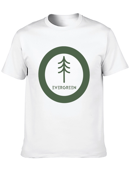 Evergreen Tree Graphic Tee - Nature Inspired Design