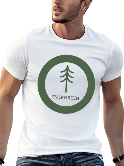 Evergreen Tree Graphic Tee - Nature Inspired Design
