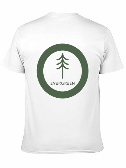 Evergreen Tree Graphic Tee - Nature Inspired Design