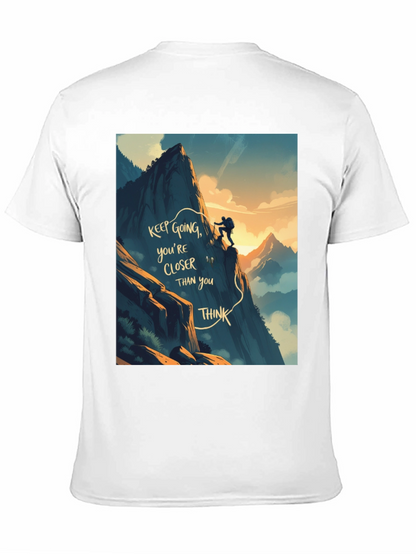 Motivational Climbing Graphic Tee