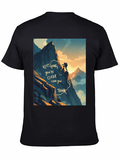 Motivational Climbing Graphic Tee
