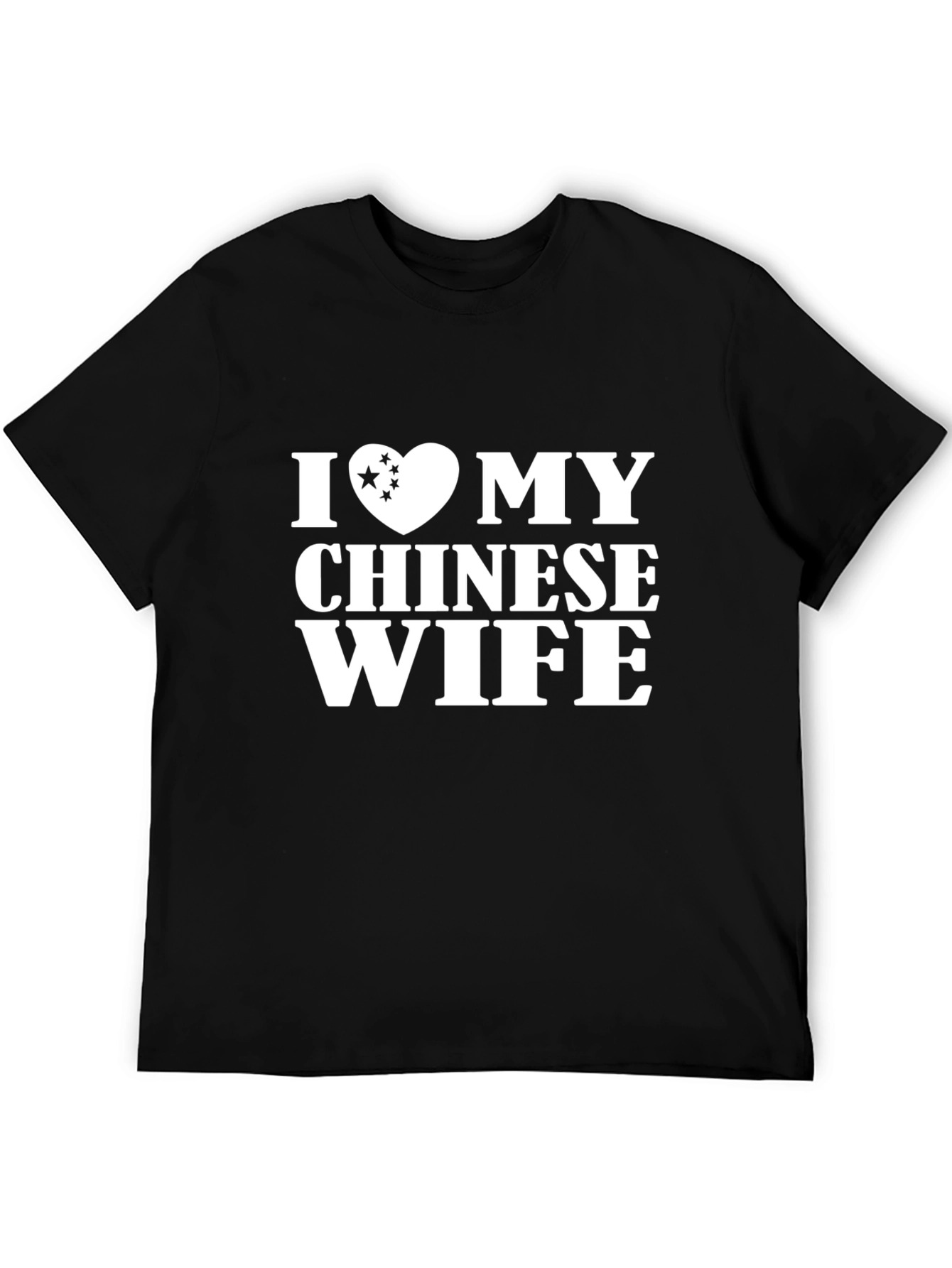 I Love My Chinese Wife Graphic T-Shirt