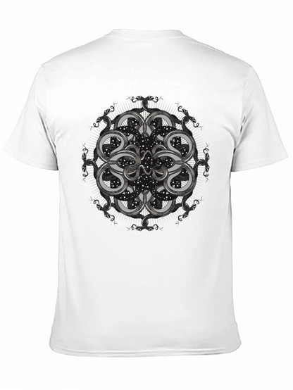 Snakes Constellation Black T-Shirt