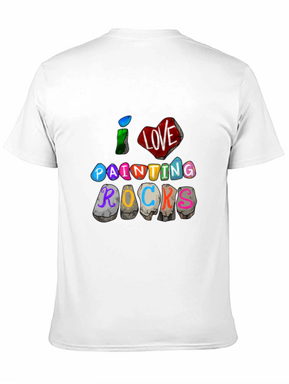 I Love Painting Rocks Graphic T-Shirt