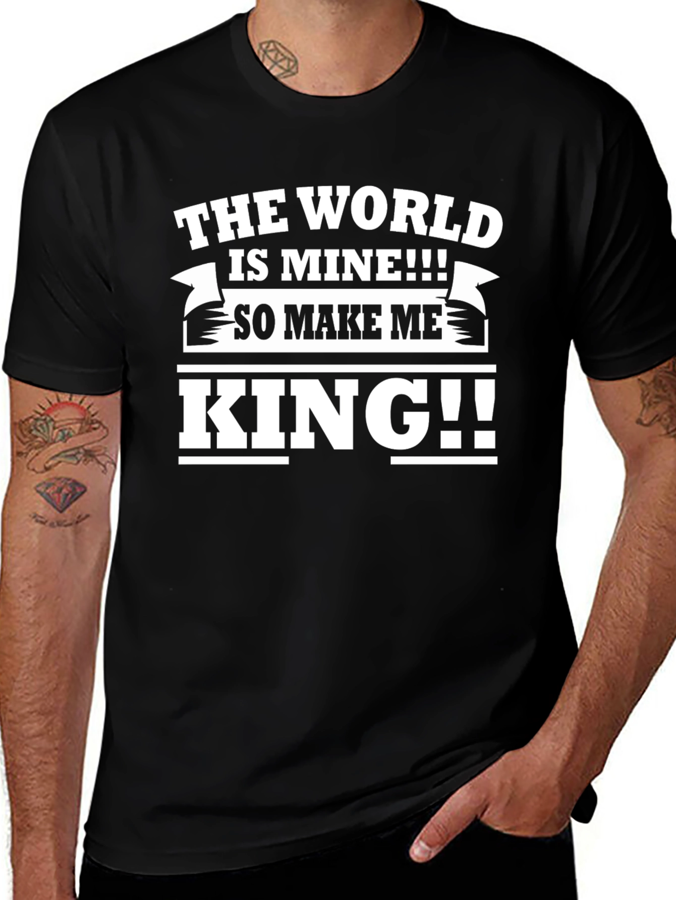 The World Is Mine King T-Shirt