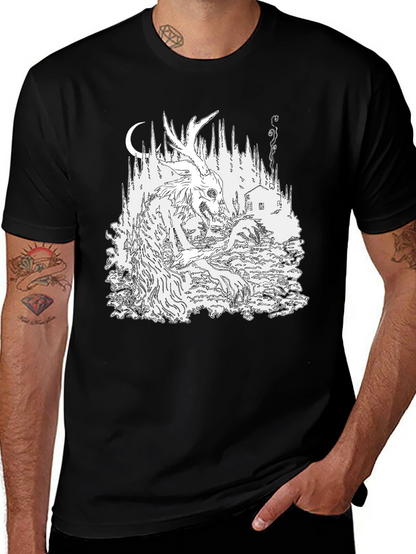 Monster Forest Graphic T-Shirt