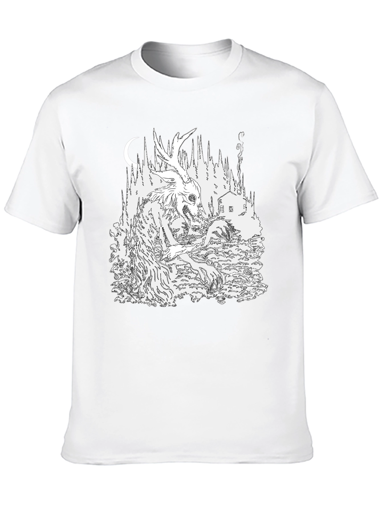 Monster Forest Graphic T-Shirt