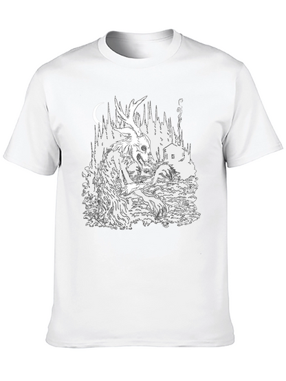 Monster Forest Graphic T-Shirt