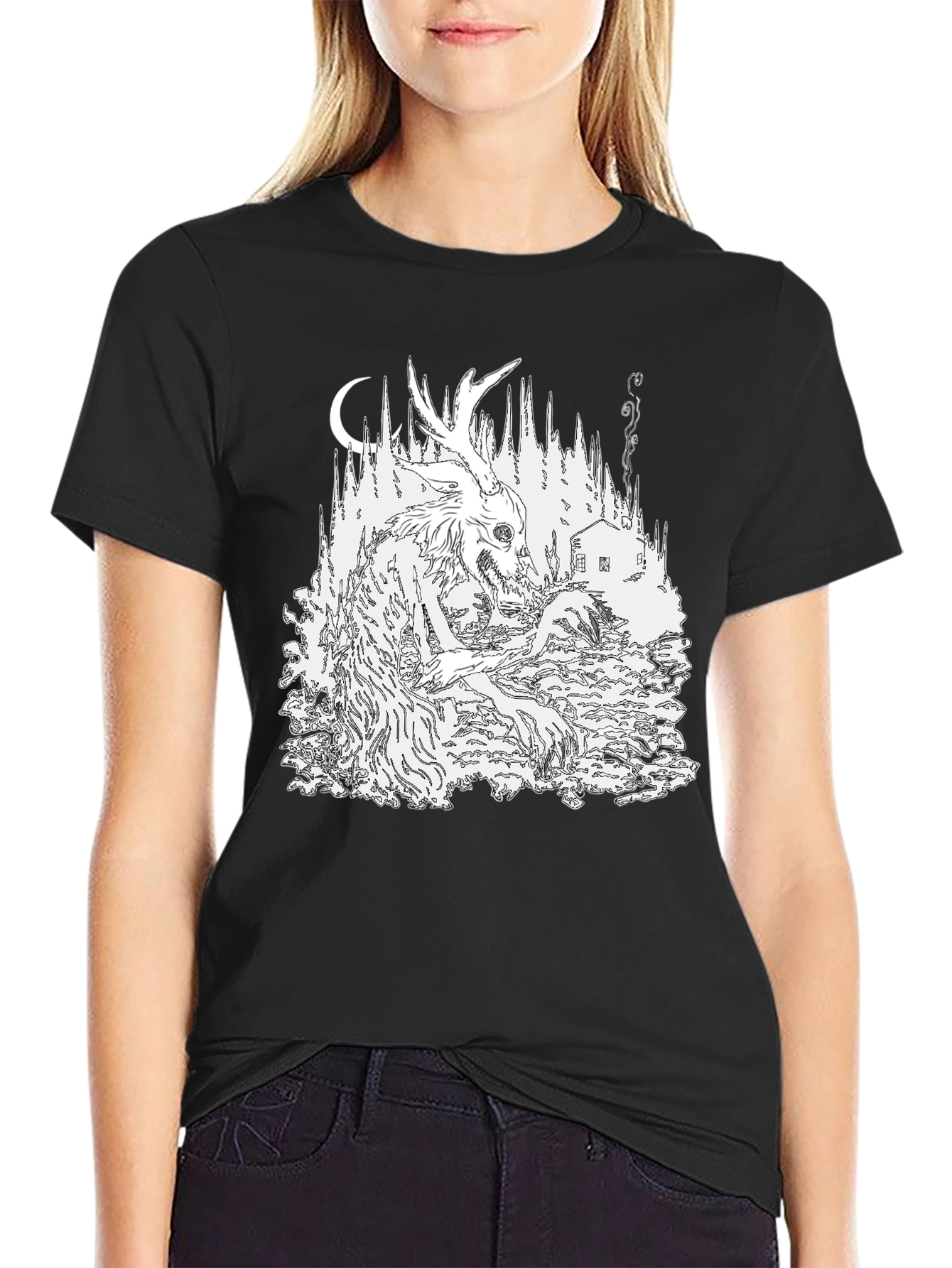 Monster Forest Graphic T-Shirt