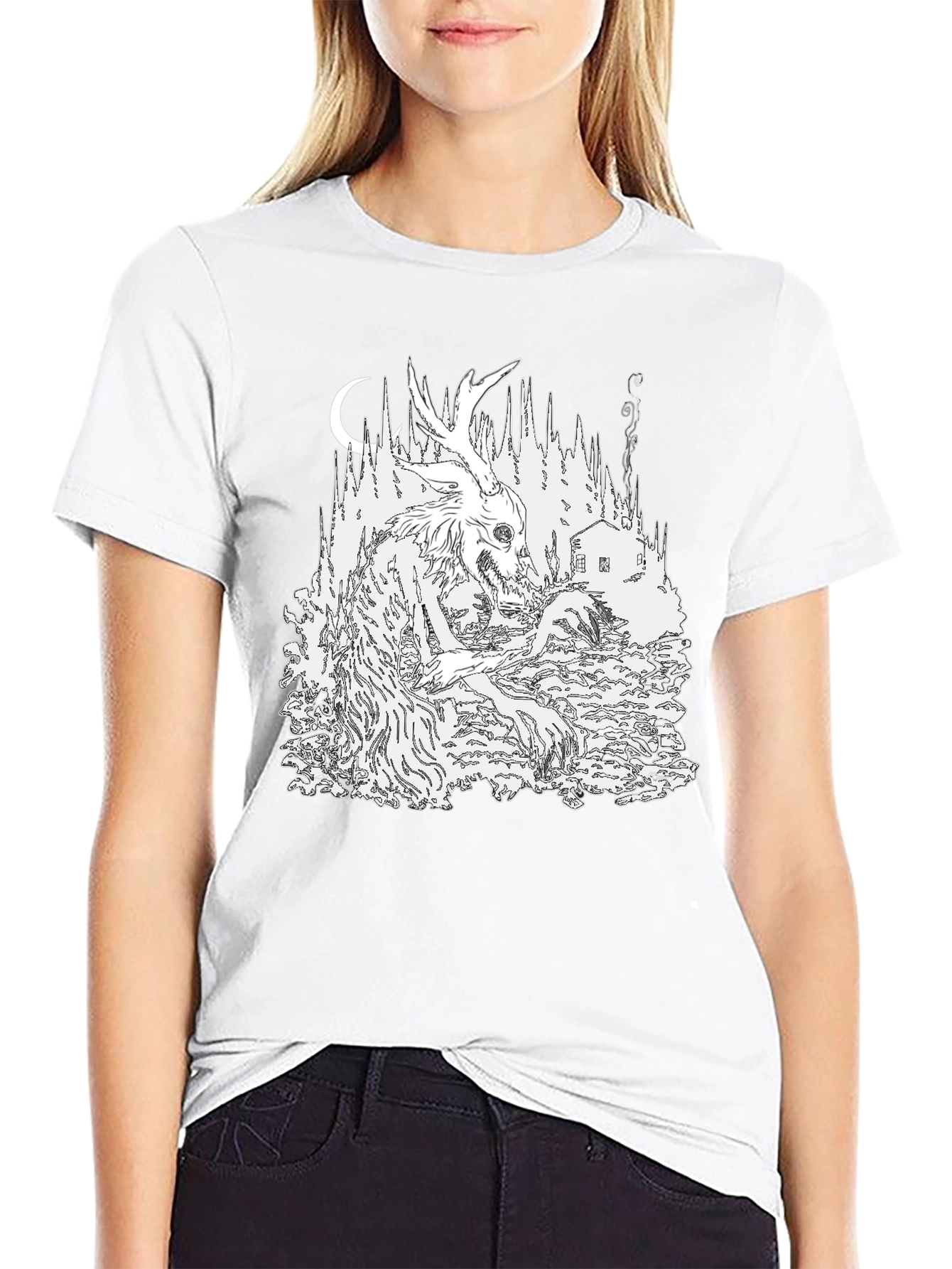 Monster Forest Graphic T-Shirt