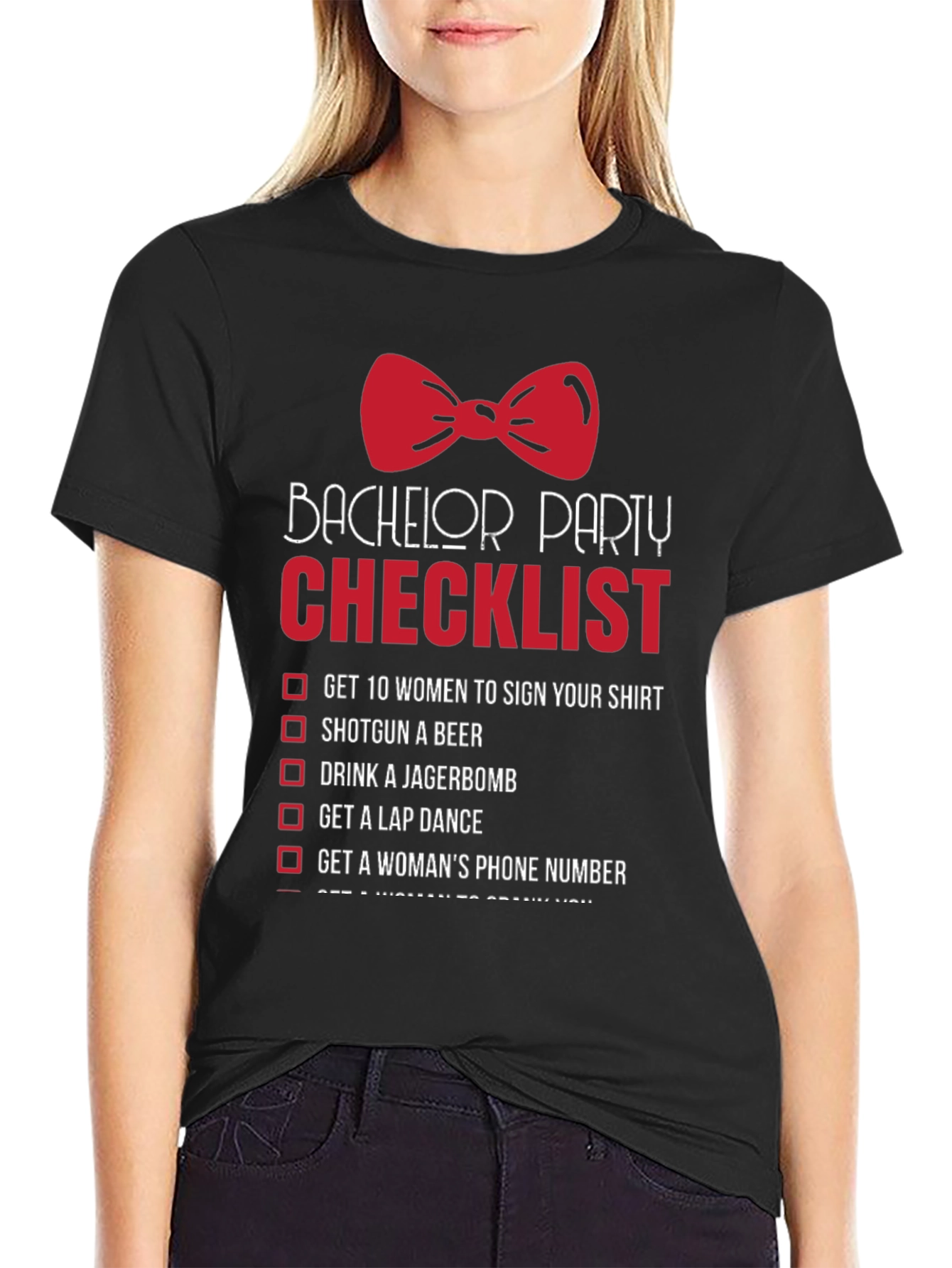 Bachelor Party Checklist T-Shirt